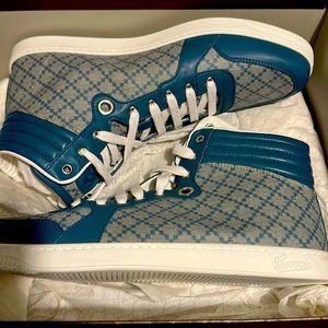 Brand new gucci shoes never been worn had these for 7 years never wear them ..